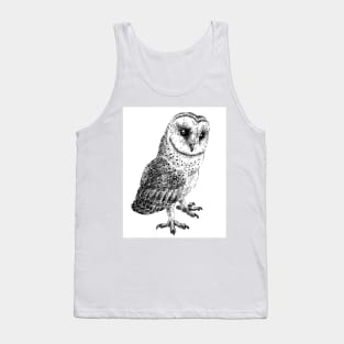 Owl drawing Tank Top